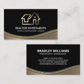 実在Estate Agentのロモダンゴ 名刺 (正面/裏面)