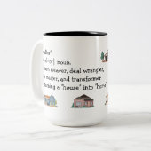 実在Estate Agentの「定義」 Mag ツートーンマグカップ (正面左)