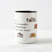 実在Estate Agentの「定義」 Mag ツートーンマグカップ (中央)