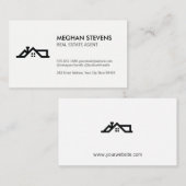 実在Estate Agentアイコン 予約カード (正面/裏面)