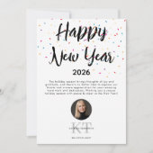 実在Estate Agent不動産仲介業者2026年新年カレンダー シーズンカード (正面)