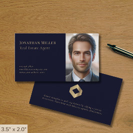 実在Estate Agent写真 名刺