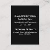 実在Estate Agent農業紹介カード 紹介カード (裏面)