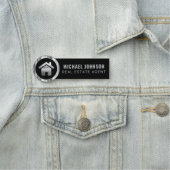 実在Estate Agent - Black and Silver 名札 (インサイチュ)