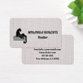 実在Estate Agent Black and White Add (デスク)