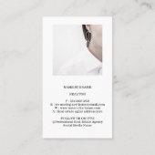 実在Estate Agent Broker New Home 名刺 (裏面)