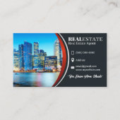 実在Estate Agent Business Cards 49 Pack of 100 名刺 (正面)