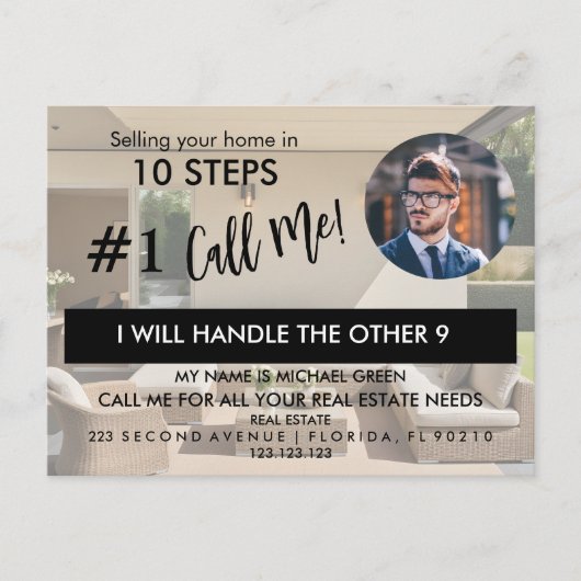 実在Estate Agent HELLO春チェックリストの発表 案内ポストカード (正面)