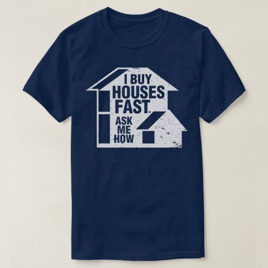 実在Estate Agent Iは速買く私を頼収容する Tシャツ (デザイン正面)