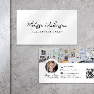 実在Estate Agent Photo Collage 名刺