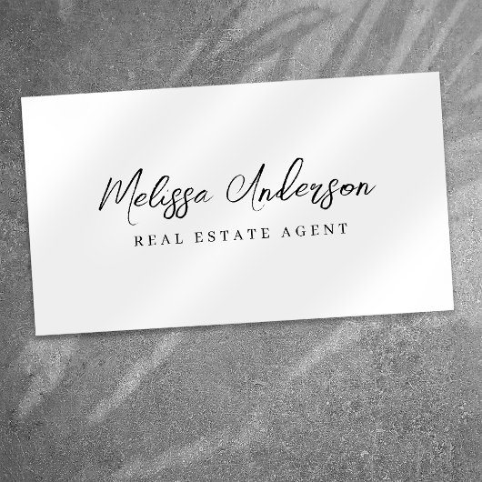 実在Estate Agent Photo Collage 名刺