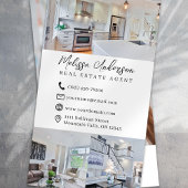 実在Estate Agent Photo Collage 名刺
