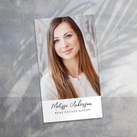 実在Estate Agent Photo Collage 名刺
