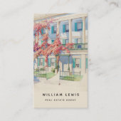 実在Estate Agent Photo Social Mediaアイコン 名刺 (正面)