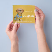 実在Estate Bananas dog referrals発表 チラシ (手)