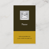 実在Estate Broker名刺 名刺 (裏面)