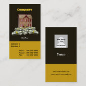 実在Estate Broker名刺 名刺 (正面/裏面)
