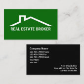 実在Estate Broker名刺 名刺 (正面/裏面)
