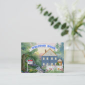 実在Estate Business Card - SRF 名刺 (スタンド正面)