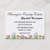 実在Estate Business Card - SRF 名刺 (裏面)