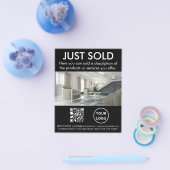 実在Estate Business Promotion Photo QRコード チラシ (シングル)