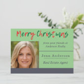 実在Estate Christmas Greeting シーズンカード (スタンド正面)