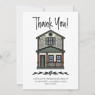 実在Estate Clientホームサンキューカード カード