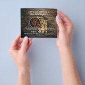 実在Estate Coffee発表 チラシ (手)