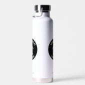 実在Estate Companyロゴの追加カスタム不動産仲介業者 ウォーターボトル (右面)