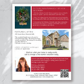 実在Estate December Newsletterプロモーション チラシ