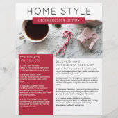 実在Estate December Newsletterプロモーション チラシ (正面)