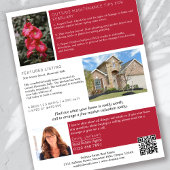 実在Estate February Newsletterプロモーション チラシ