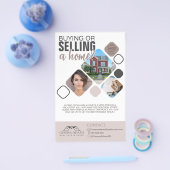 実在Estate Flyer – ま買たはSell Your Home | カスタム チラシ (シングル)