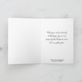 実在Estate From Our Home Christmasホリデーカード シーズンカード (内部)