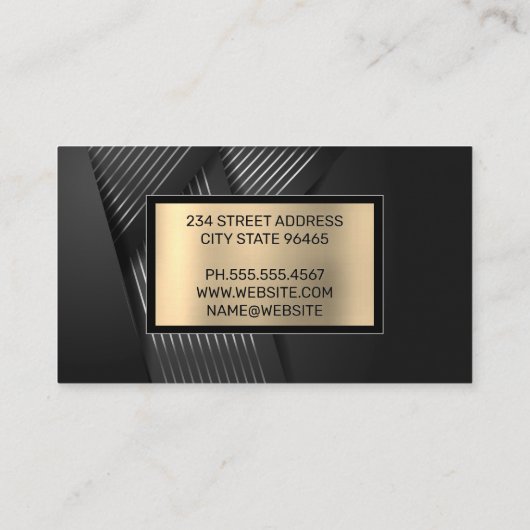 実在Estate Homeプロパティ | 不動産仲介業者 名刺 (裏面)