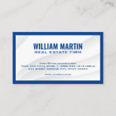 実在Estate Homeロゴ 名刺 (裏面)