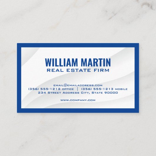 実在Estate Homeロゴ 名刺 (裏面)