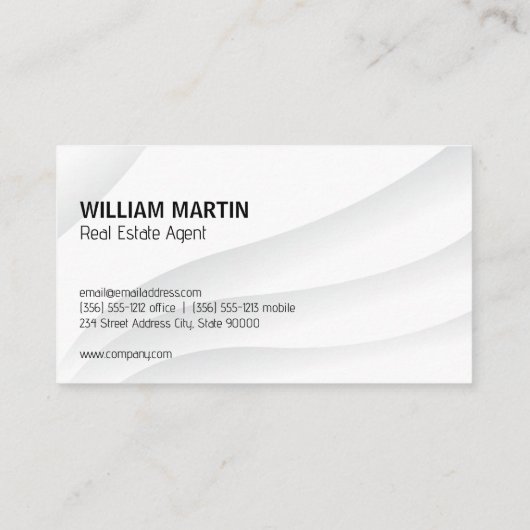 実在Estate Home Line Artロゴ 名刺 (裏面)