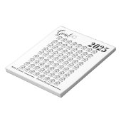 実在Estate Houseゴール表 ノートパッド (回転)