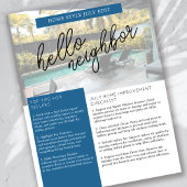 実在Estate July Newsletterプロモーション農業 チラシ