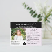 実在Estate Lead Generating Expired Listing ポストカード (スタンド正面)