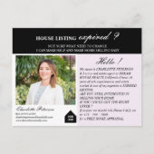 実在Estate Lead Generating Expired Listing ポストカード (正面)