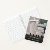 実在Estate LogoとPhotoノートブパーソナライズされたック ノートブック (内部)