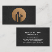 実在Estate Logoアイコン 名刺 (正面/裏面)