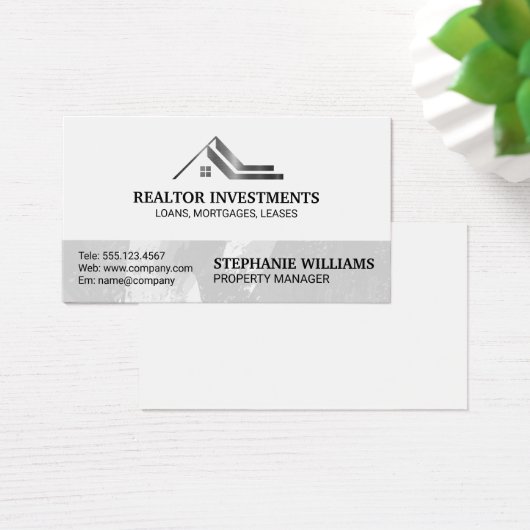 実在Estate Metal Roof Logo (デスク)