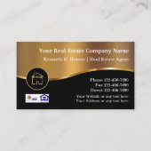 実在Estate MLS Business Card 名刺 (正面)