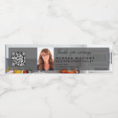 実在Estate Open House QRコード ペットボトルラベル (シングルラベル)