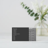 実在Estate Profile Card 名刺 (スタンド正面)