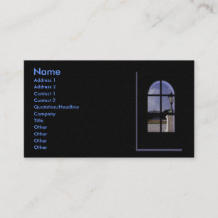 実在Estate Profile Card 名刺