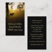 実在Estate Ranch Properties名刺 名刺 (正面/裏面)